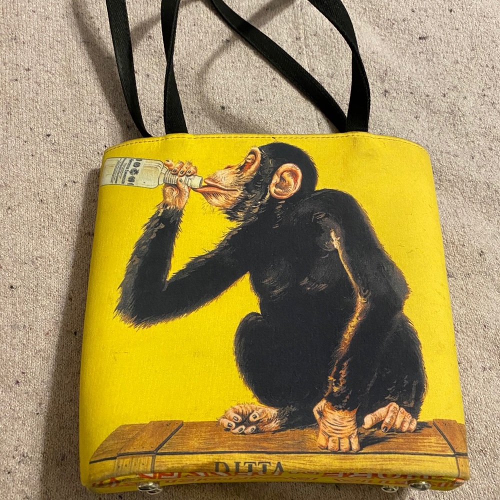 Fun Yellow Monkey bag